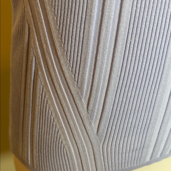 NWT White House Black Market periwinkle Turtleneck Sweater size large - Picture 4 of 7